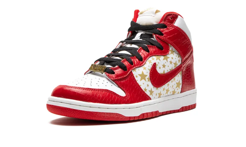 Nike Dunk SB Dunk High Pro 'Supreme - Red Stars (2003)'